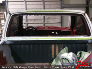 New Back Window Frame Mocked Up.