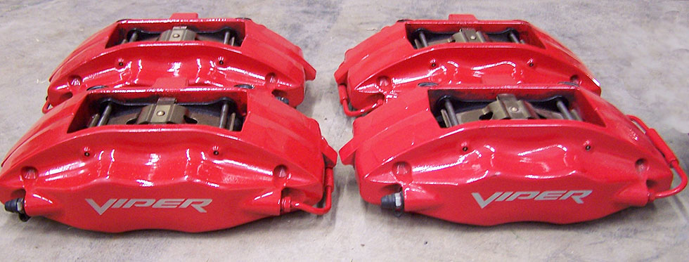 SRT-10 Dodge Viper Calipers made by Brembo.